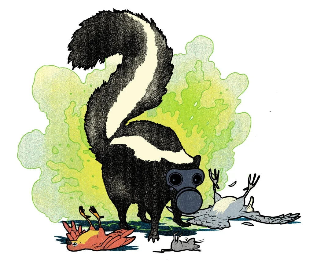 🦨 Skunk Spray – Jumbo 4oz Prank Bottle of Pure Stink