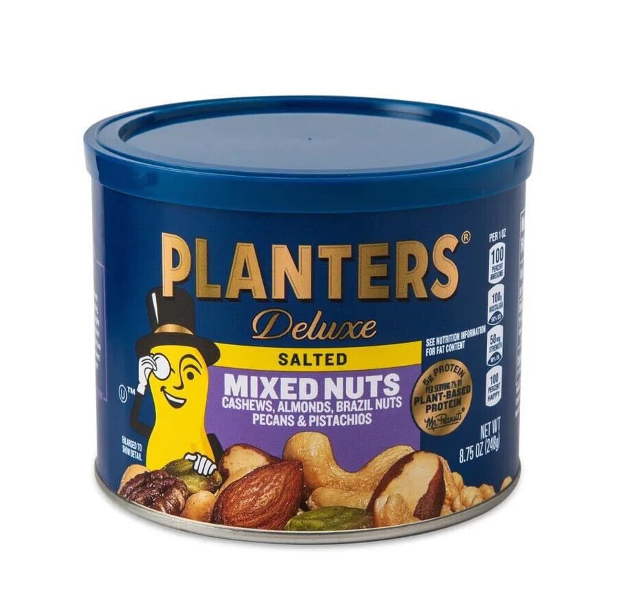 🥜 Planters® Salted Mixed Nuts Can Safe – Officially Licensed Decoy