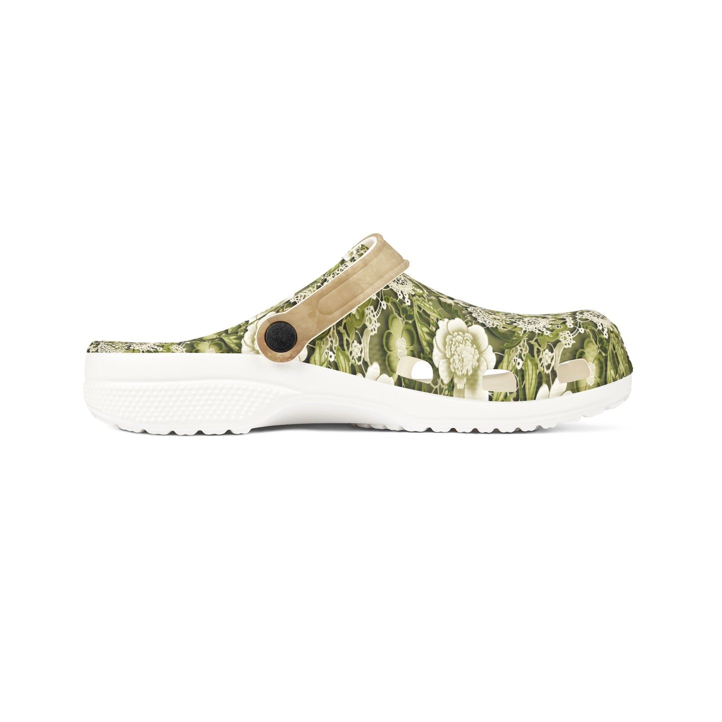 Dublin, Texas Green Lace Salty Clogs (Adult)