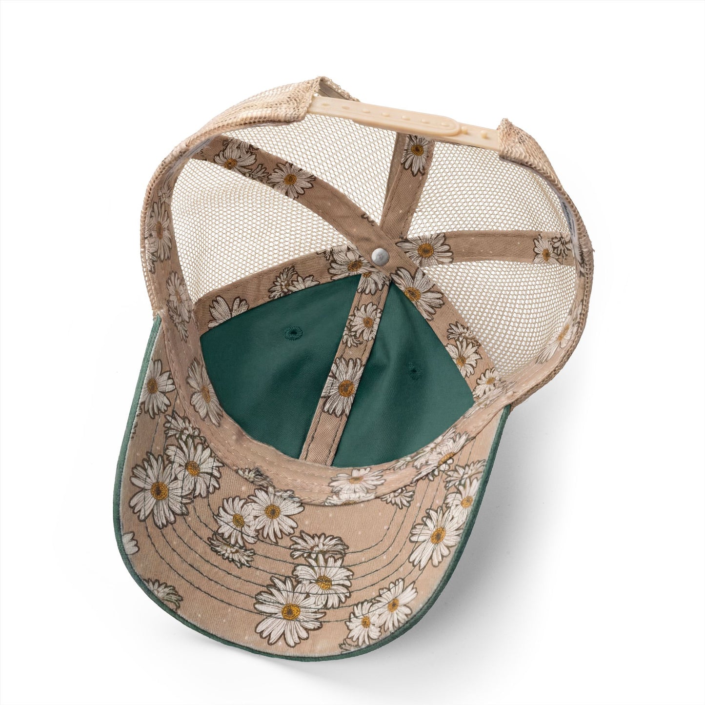 Women's Washed Mesh-Back Cap Embroidered Brand