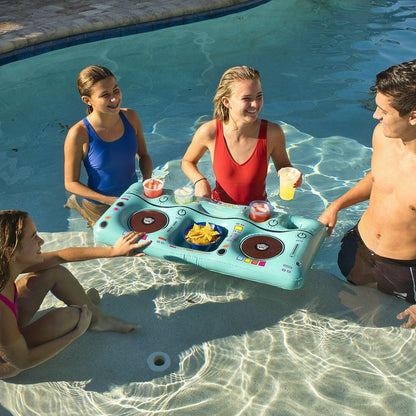 DJ Table Beverage Float -  Party Buffet Bar Beer Food Pool Cooler - BigMouth 🎉