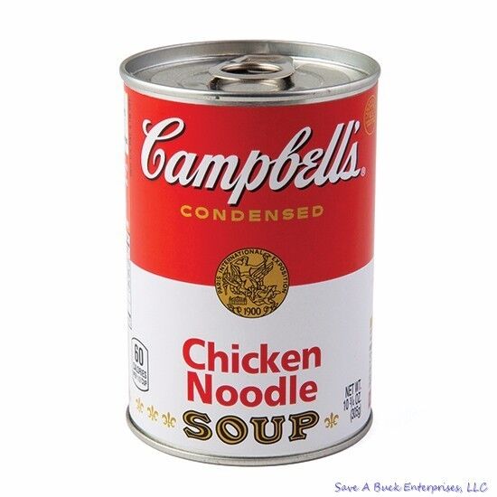 🥫 Campbell’s® Chicken Noodle Soup Can Safe – Officially Licensed Decoy