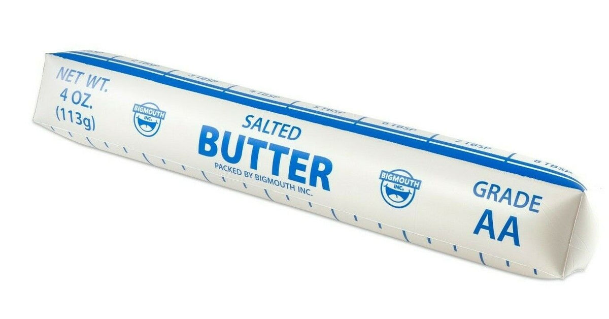 5 FT GIANT BUTTER STICK Inflatable Noodle Swimming Pool Float Toy - BigMouth Inc