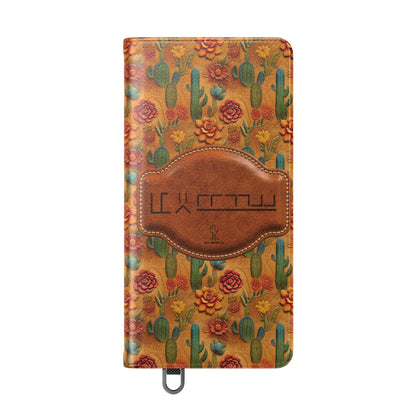Customizable Mustang Brand Wallet Flip Phone Case (iPhone and Samsung)