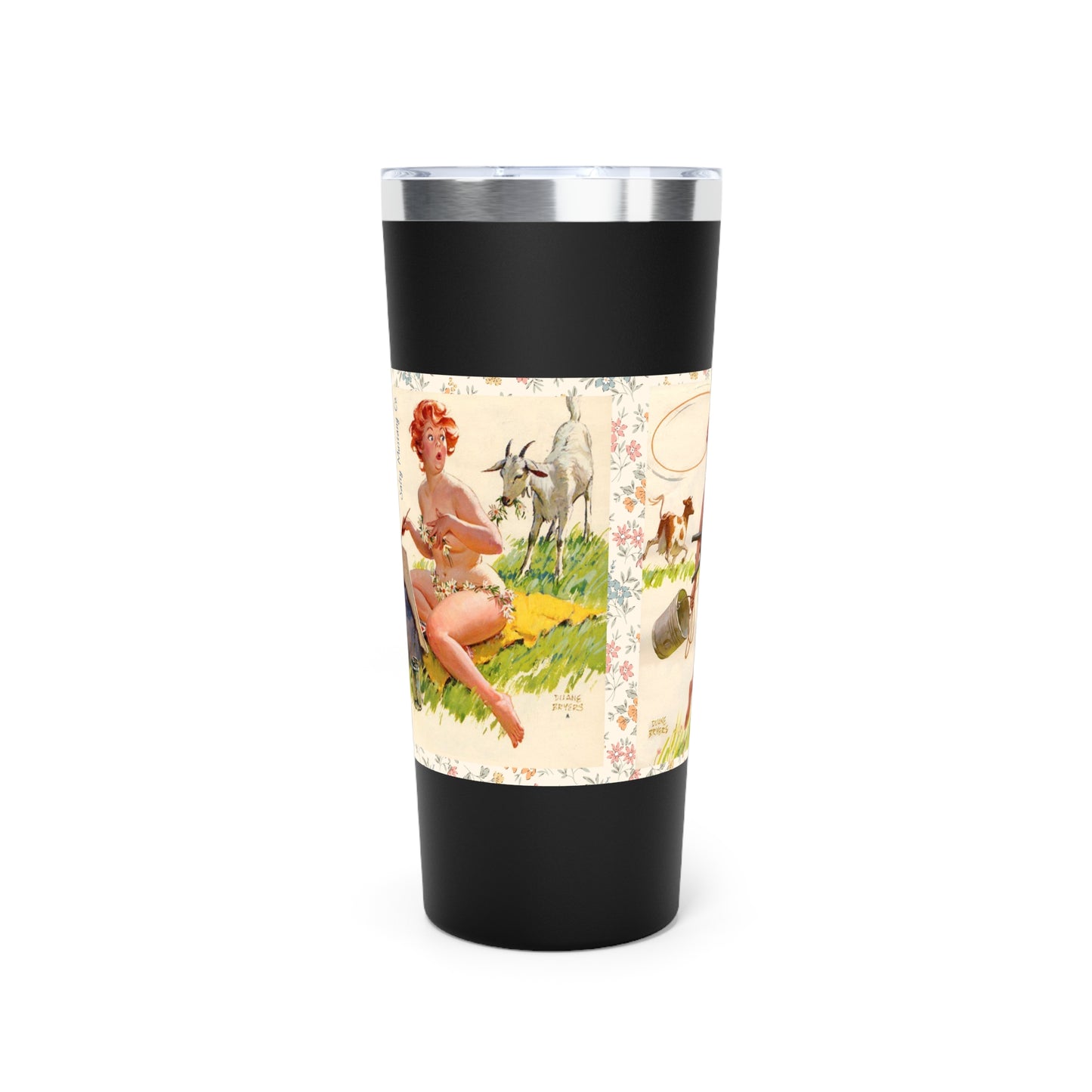 Hilda On The Farm Duane Bryers Copper Vacuum Insulated Tumbler, 22oz