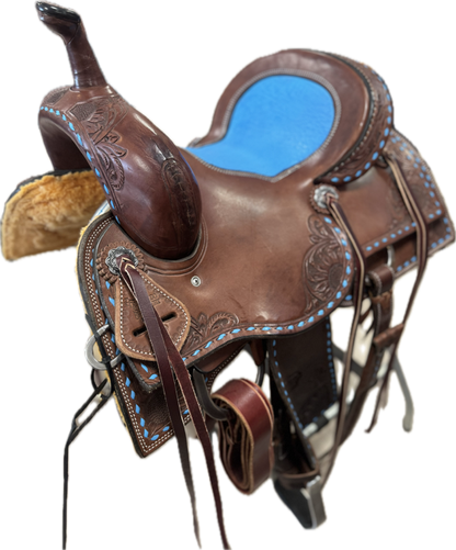 BuckStitched Inlay Barrel Racer 14.5 QH