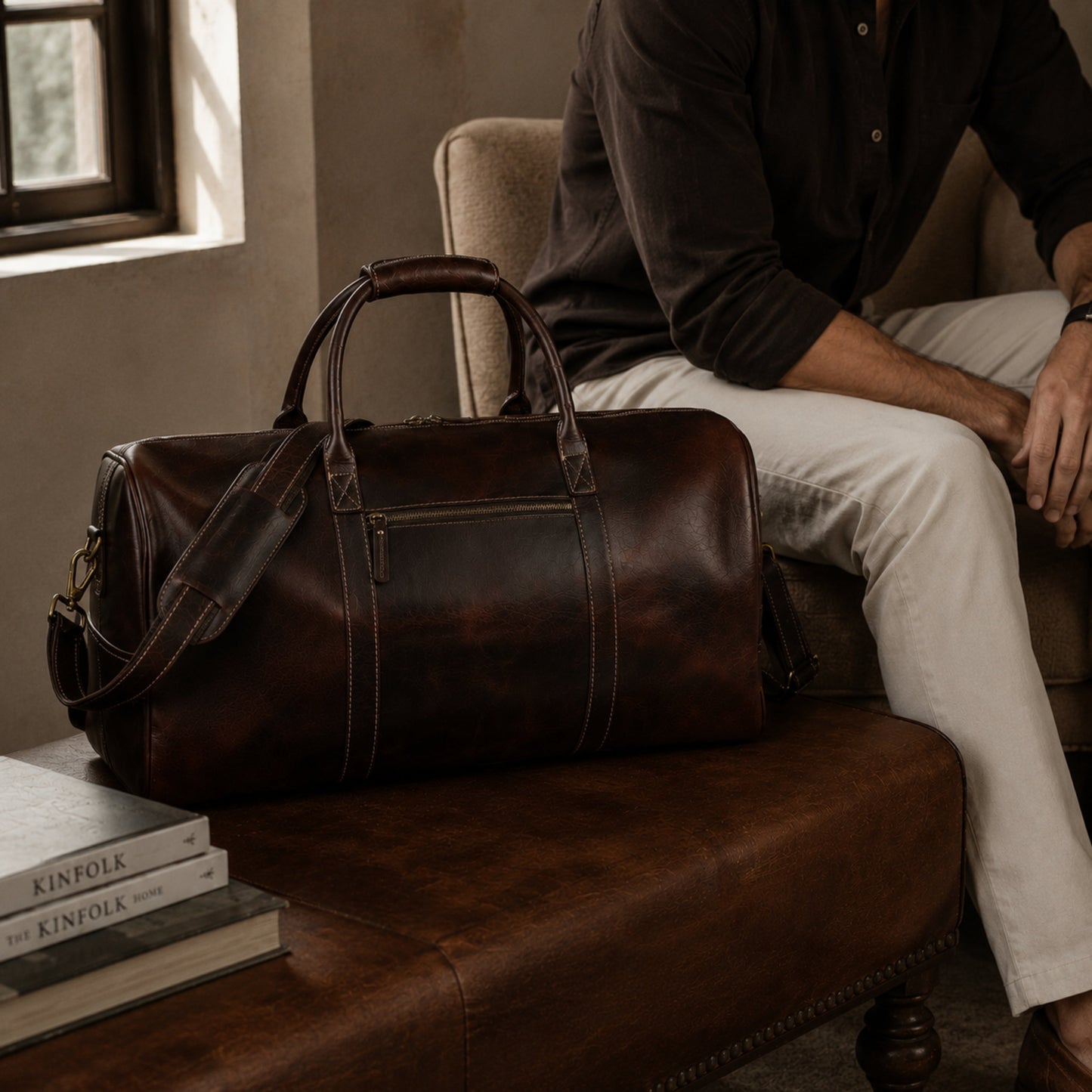 The Buffalo Traveller- Walnut