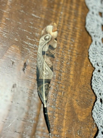 Spur It Up Western Hat Feather