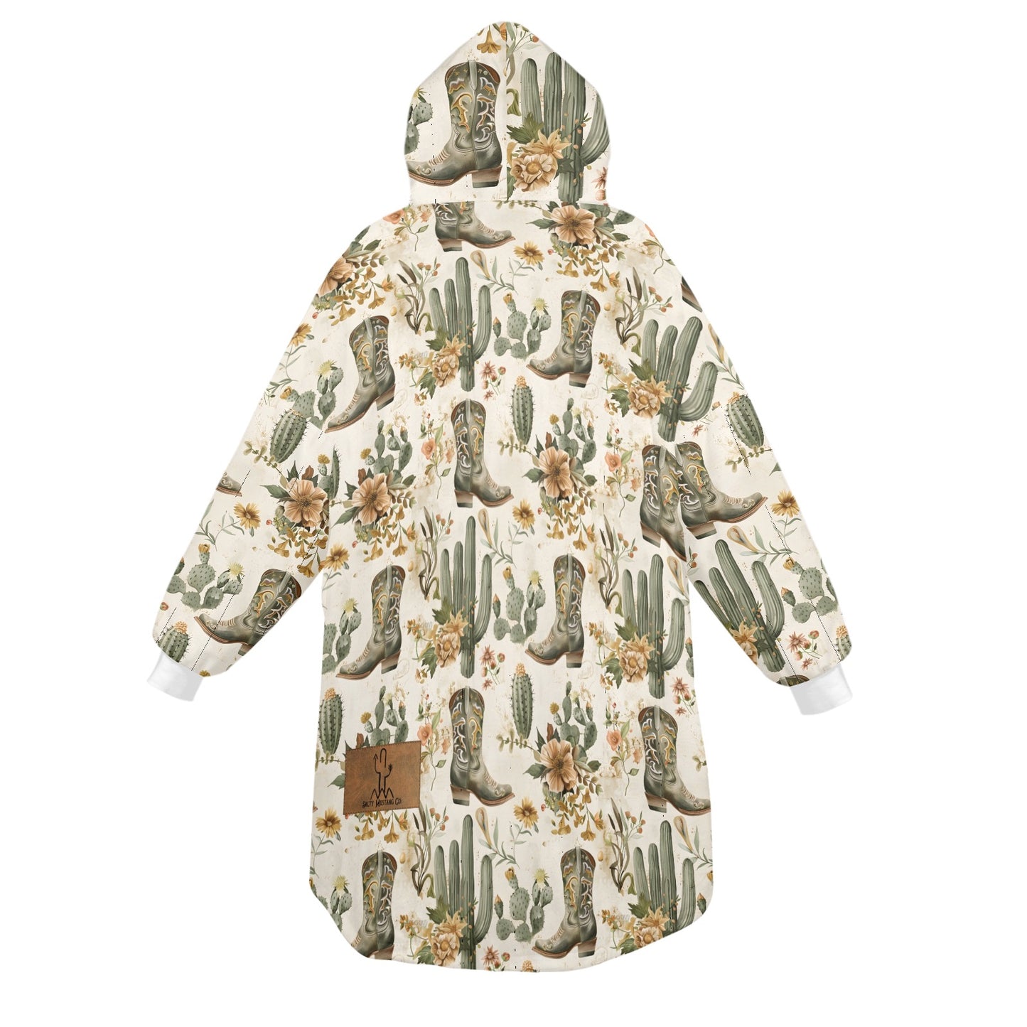 Pecos County Hoodie Blanket