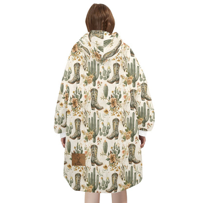 Pecos County Hoodie Blanket