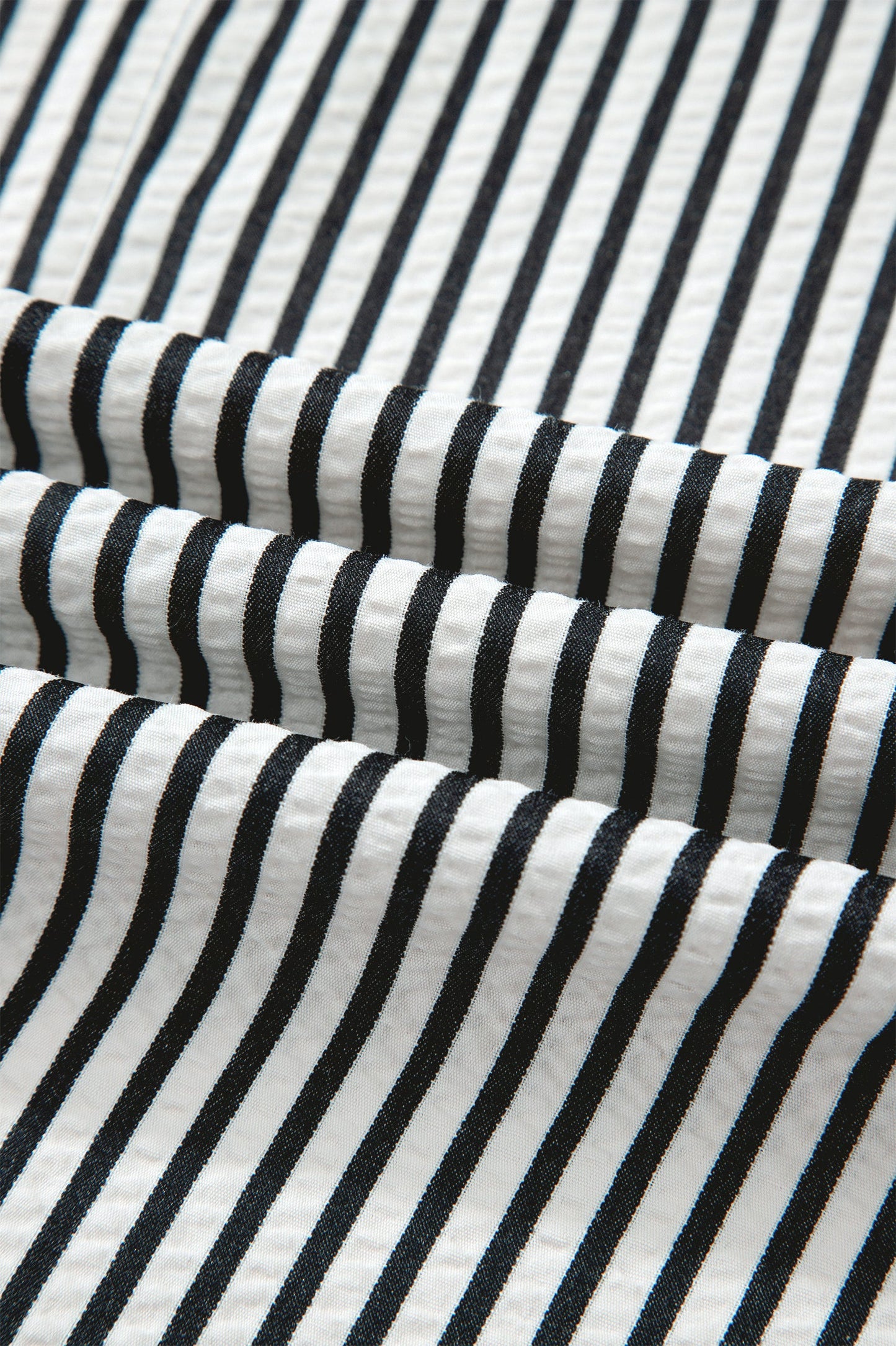 Plus Size Stripe Flutter Sleeve V-Neck Maxi Dress