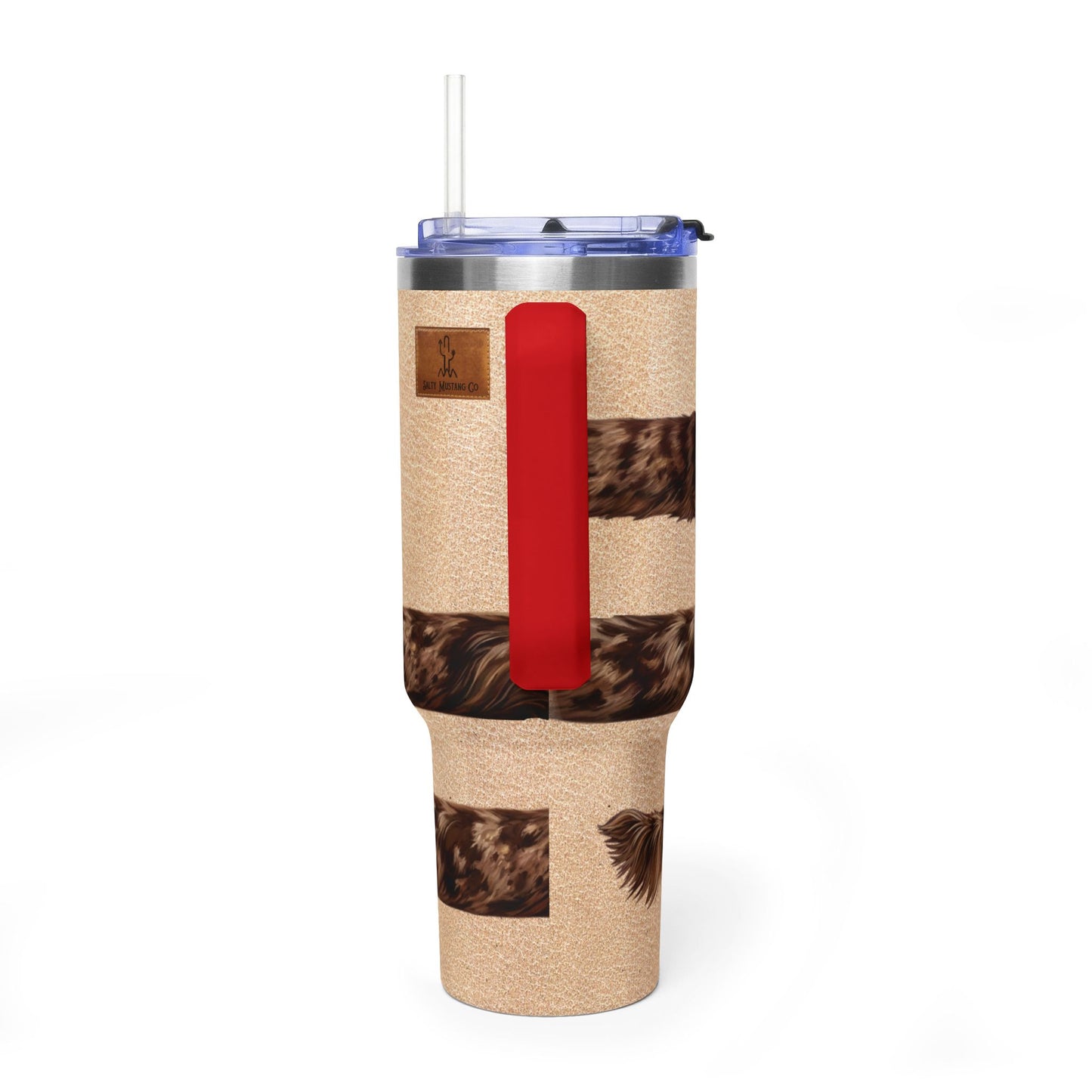 Andouille Wrap Get A-Long Little Doggie Vacuum Thermal Tumbler, 40oz