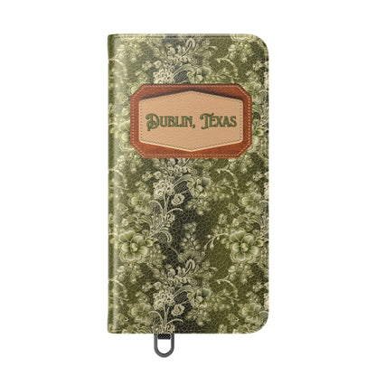 Dublin, Texas Lucky Lace Phone Flip Case Wallet (Samsung & iPhone)