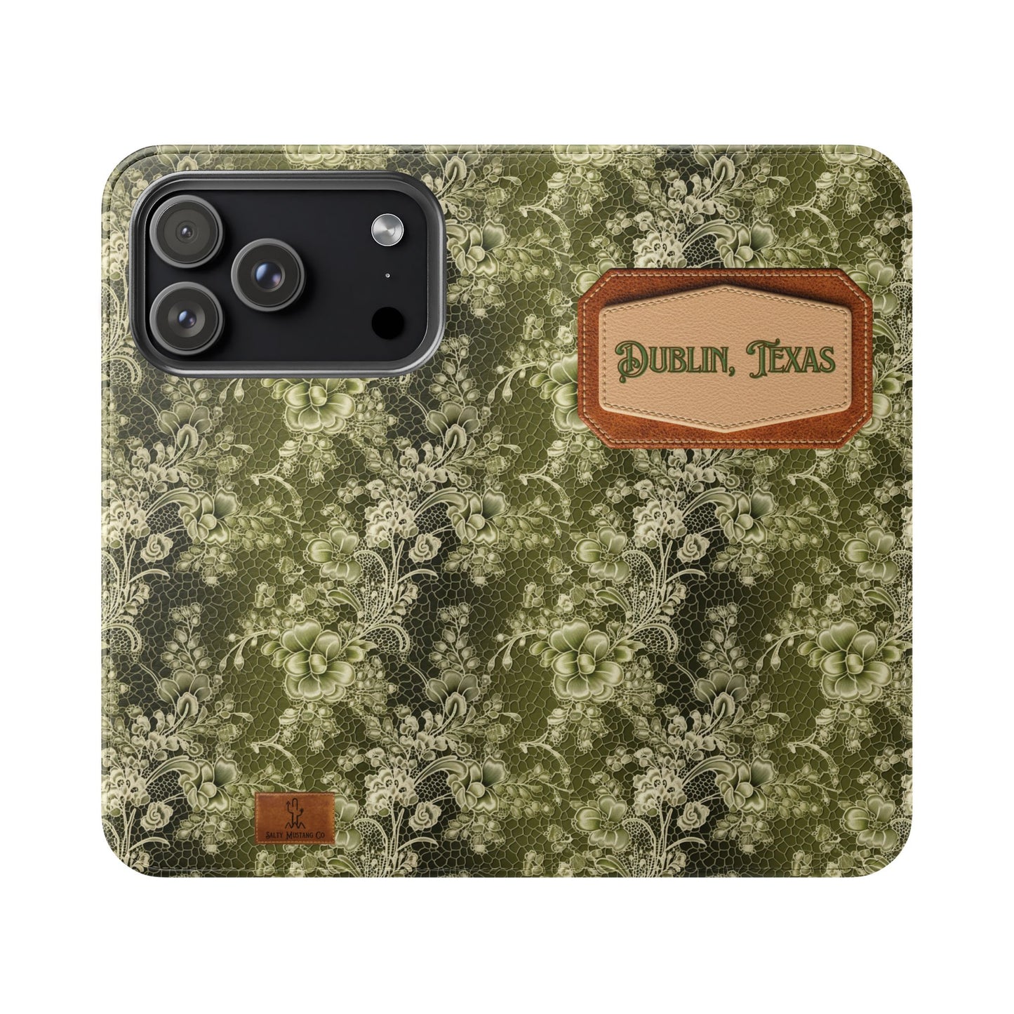 Dublin, Texas Lucky Lace Phone Flip Case Wallet (Samsung & iPhone)