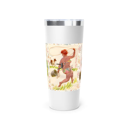 Hilda On The Farm Duane Bryers Copper Vacuum Insulated Tumbler, 22oz