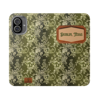 Dublin, Texas Lucky Lace Phone Flip Case Wallet (Samsung & iPhone)