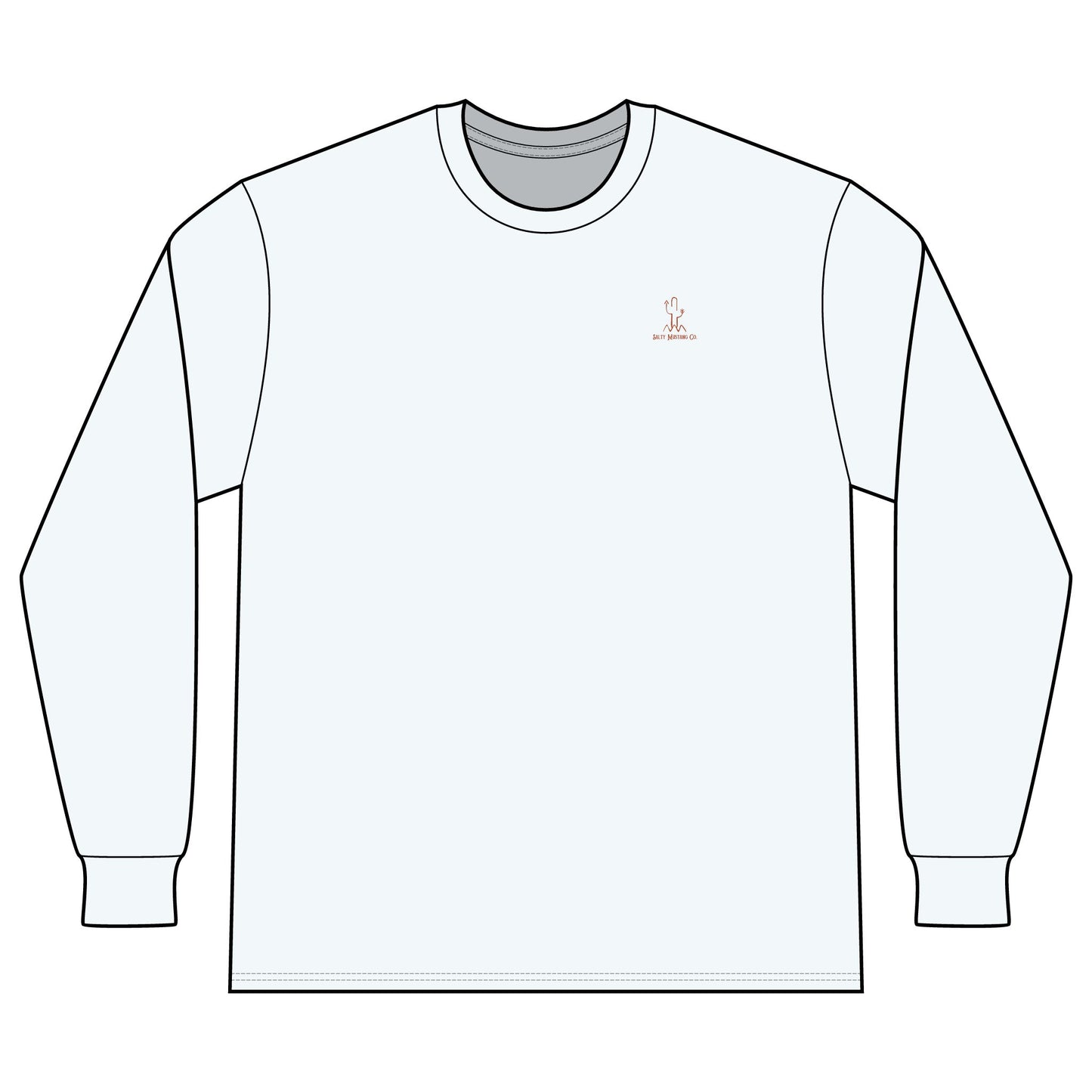 Armadillo Comic Unisex Long Sleeve Organic Cotton Tee