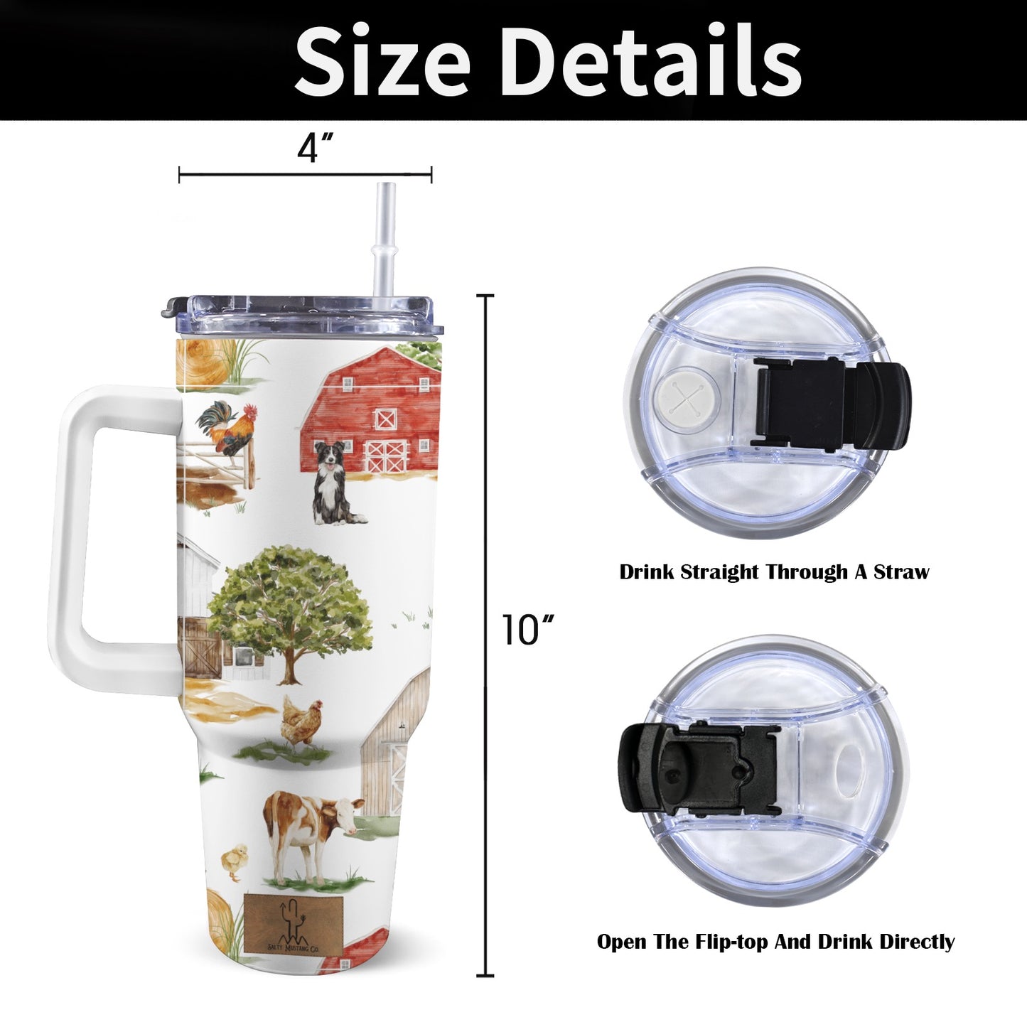 Down On The Farm 40 oz Tumbler