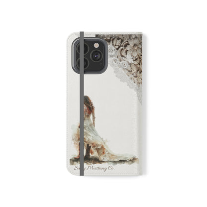 Leather & Lace Flip Cases (Samsung AND iPhone)