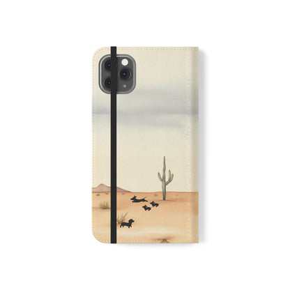Salty Mustang Co. Lady Puncher Flip Wallet Phone Case (Samsung & iPhone)