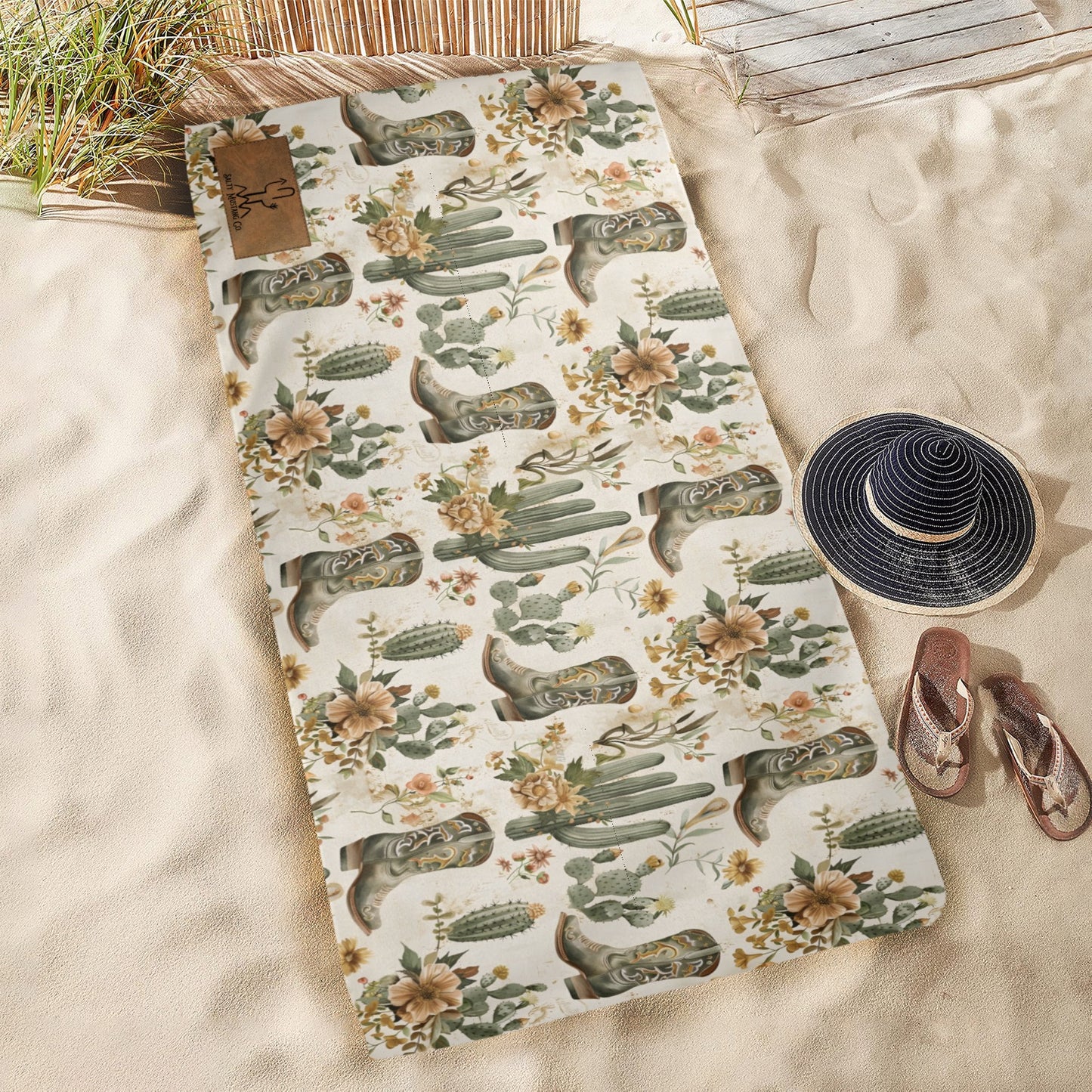 Pecos County Beach Towel