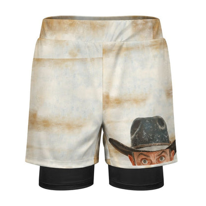 Peekaboo Sports Beach Shorts