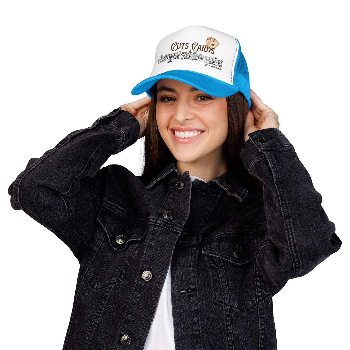 Cuts Cards Foam Trucker Hat
