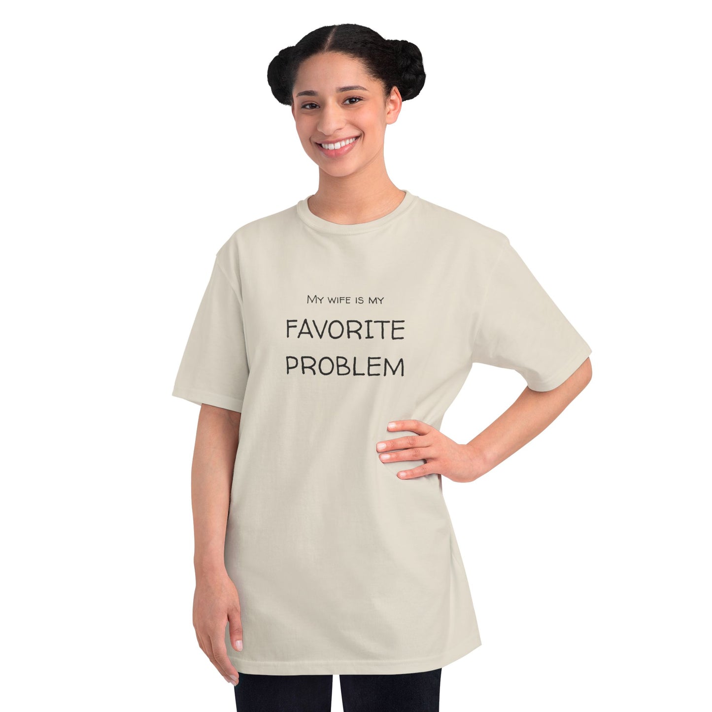 My Wife Is My Favorite Problem Organic Unisex Classic T-Shirt