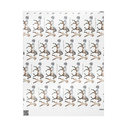 Hooves & Hearts Cowgirl Wrapping Papers