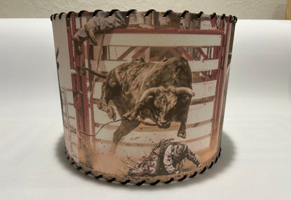 Buckin Bull Lampshade Chute 2
