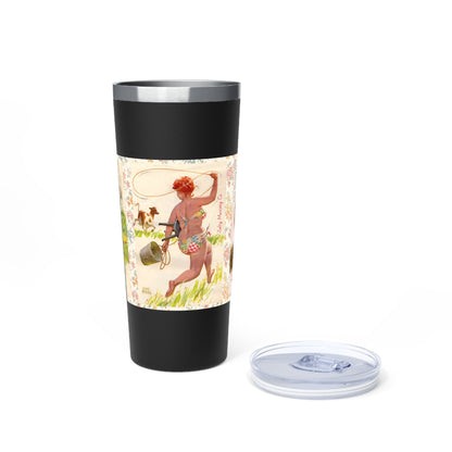 Hilda On The Farm Duane Bryers Copper Vacuum Insulated Tumbler, 22oz