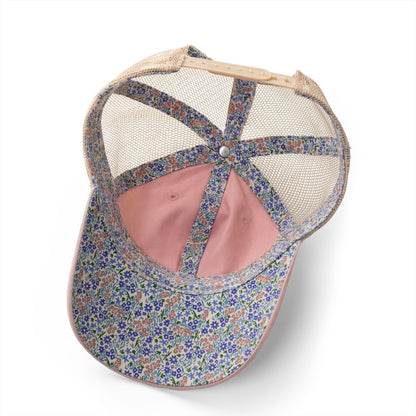 Women's Washed Mesh-Back Cap Embroidered Brand