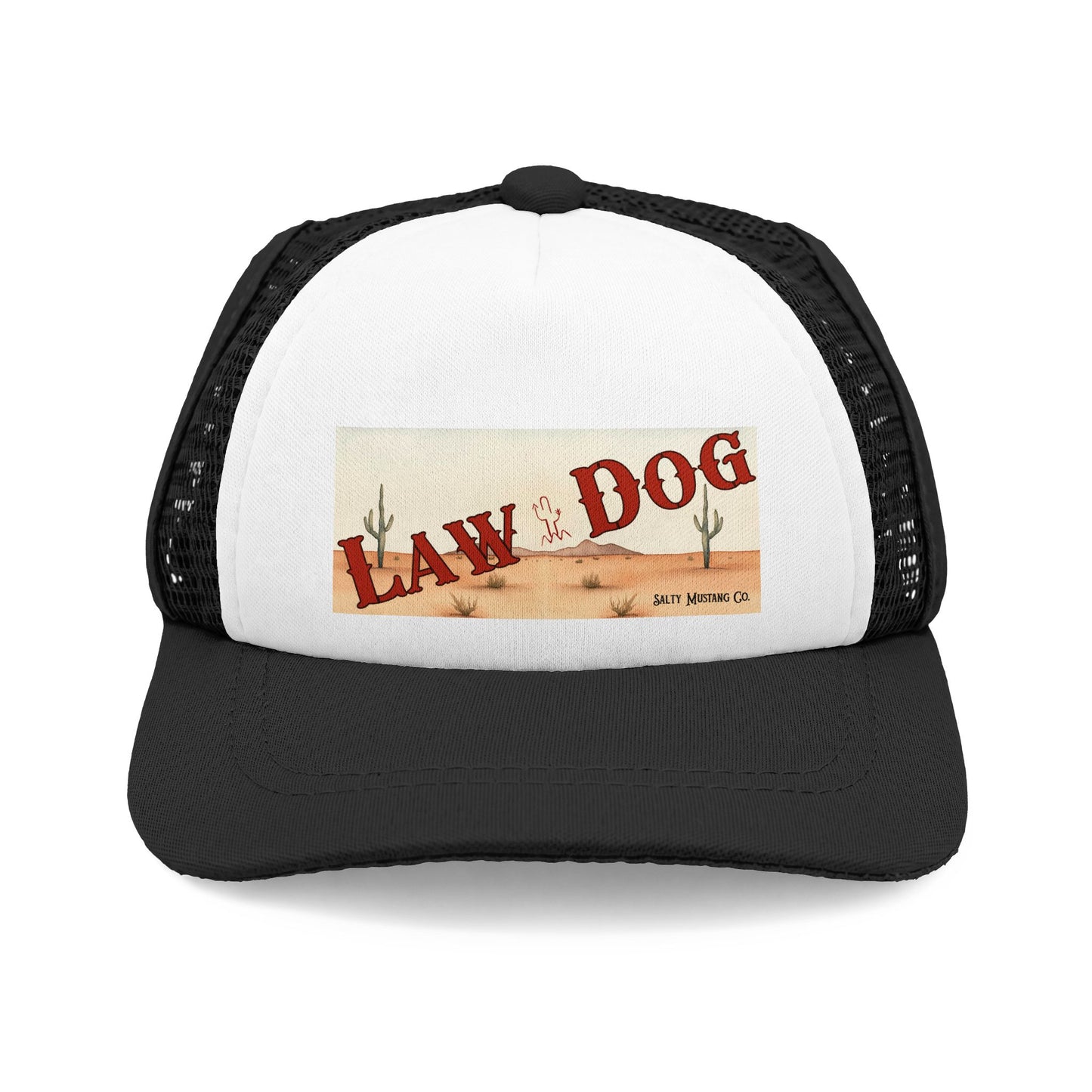 Law Dog, Dog Foam Trucker Hat