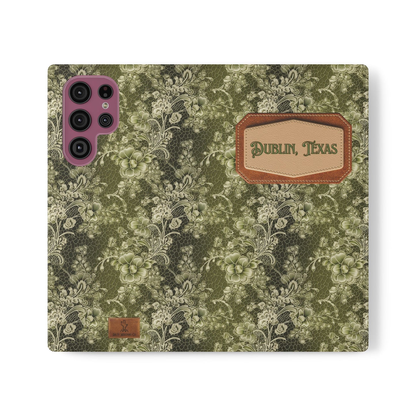 Dublin, Texas Lucky Lace Phone Flip Case Wallet (Samsung & iPhone)