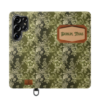 Dublin, Texas Lucky Lace Phone Flip Case Wallet (Samsung & iPhone)