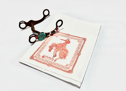 Bandana Bronc Dish Towel Chili Pepper