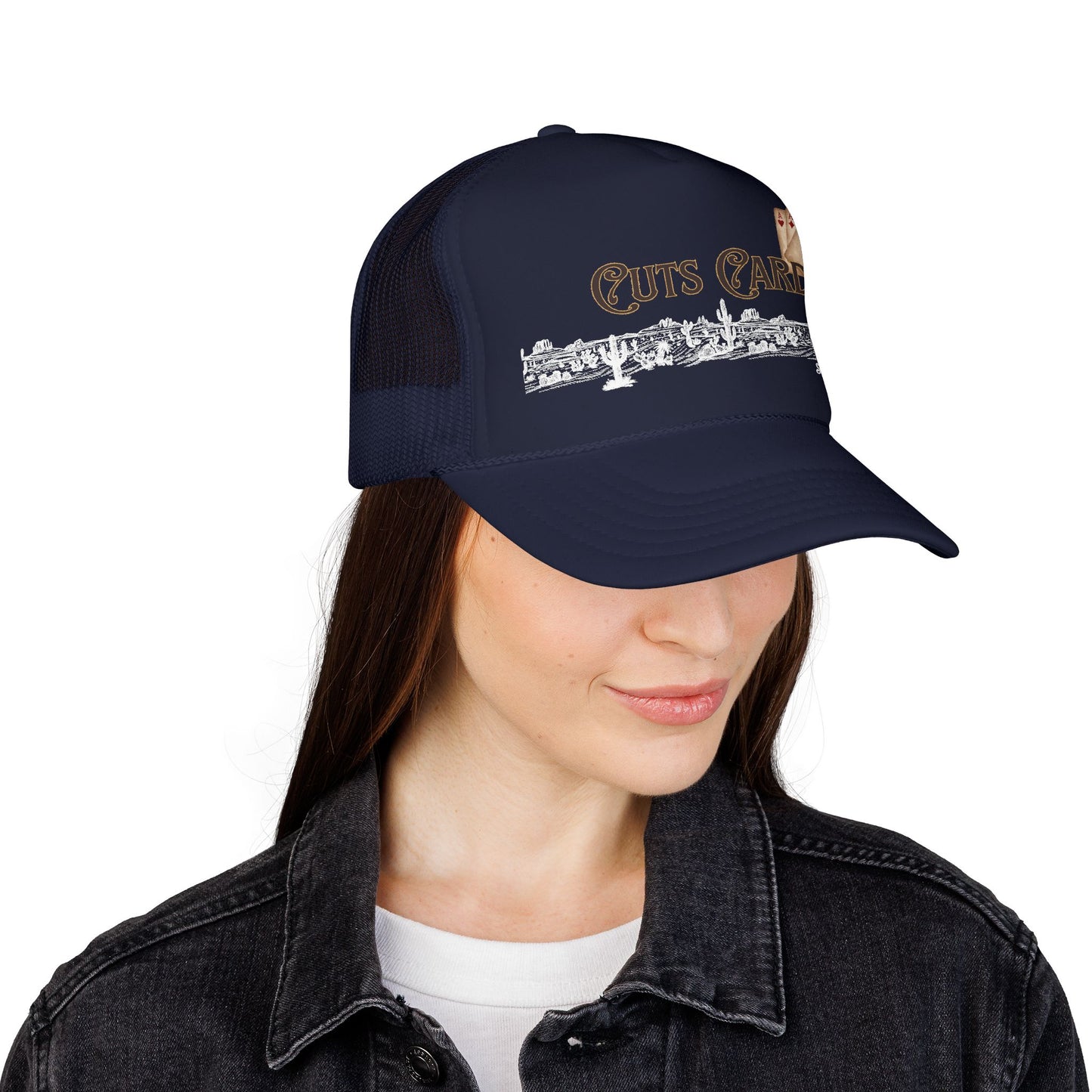 Cuts Cards Foam Trucker Hat