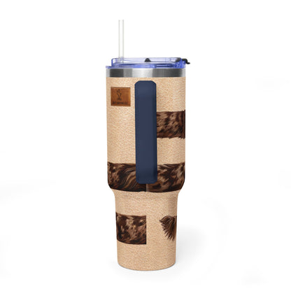 Andouille Wrap Get A-Long Little Doggie Vacuum Thermal Tumbler, 40oz