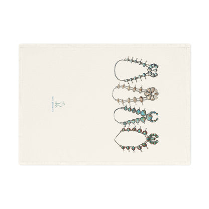 Squash Blossom Organic Cotton Tea Towel
