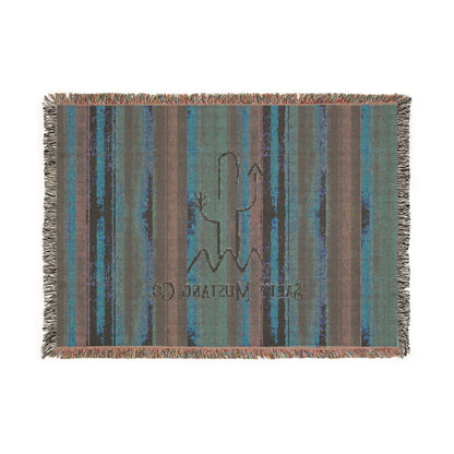 SMC Branded Rustic Serape Woven Blanket