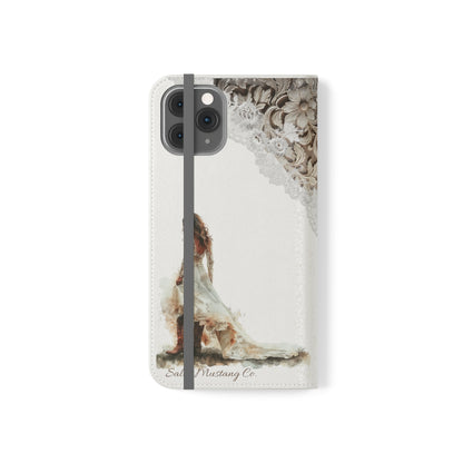 Leather & Lace Flip Cases (Samsung AND iPhone)