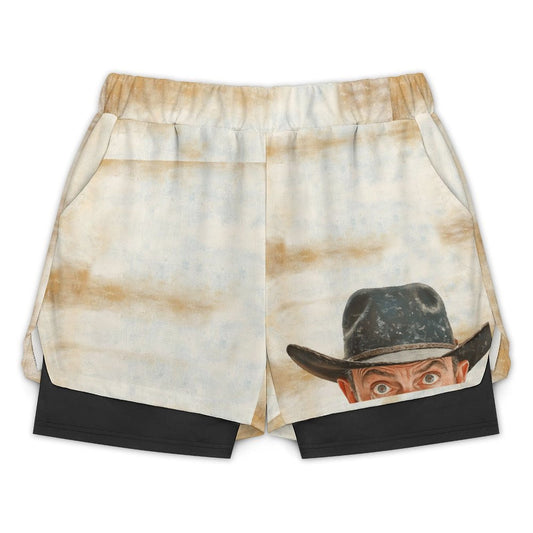 Peekaboo Sports Beach Shorts