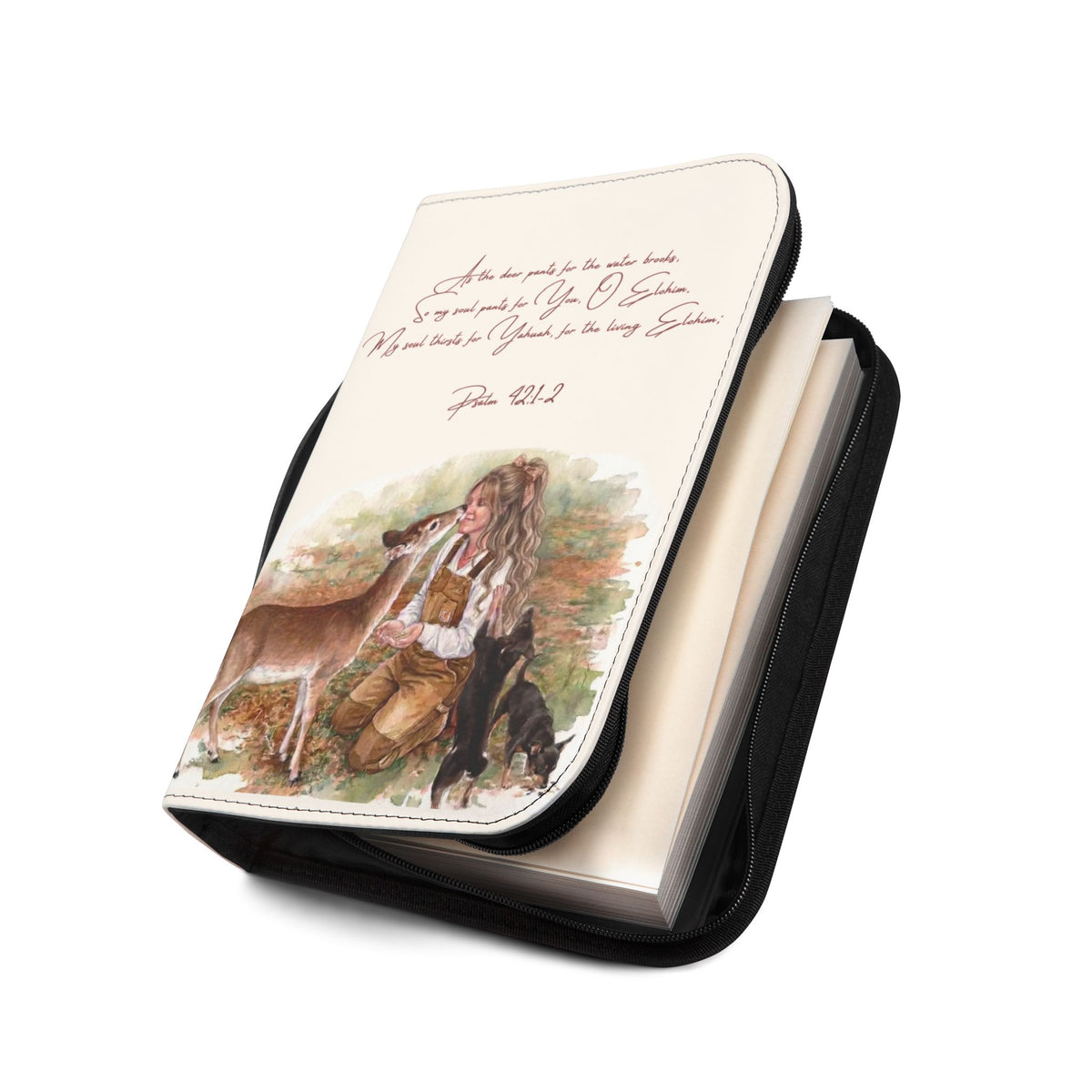 As The Deer Pants For The Water Bible Cover