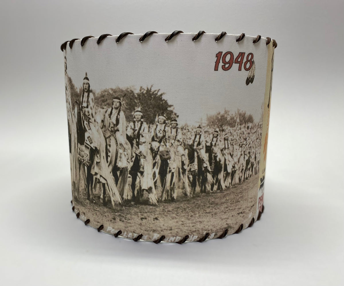 Pendleton Happy Canyon 1948 Lampshade