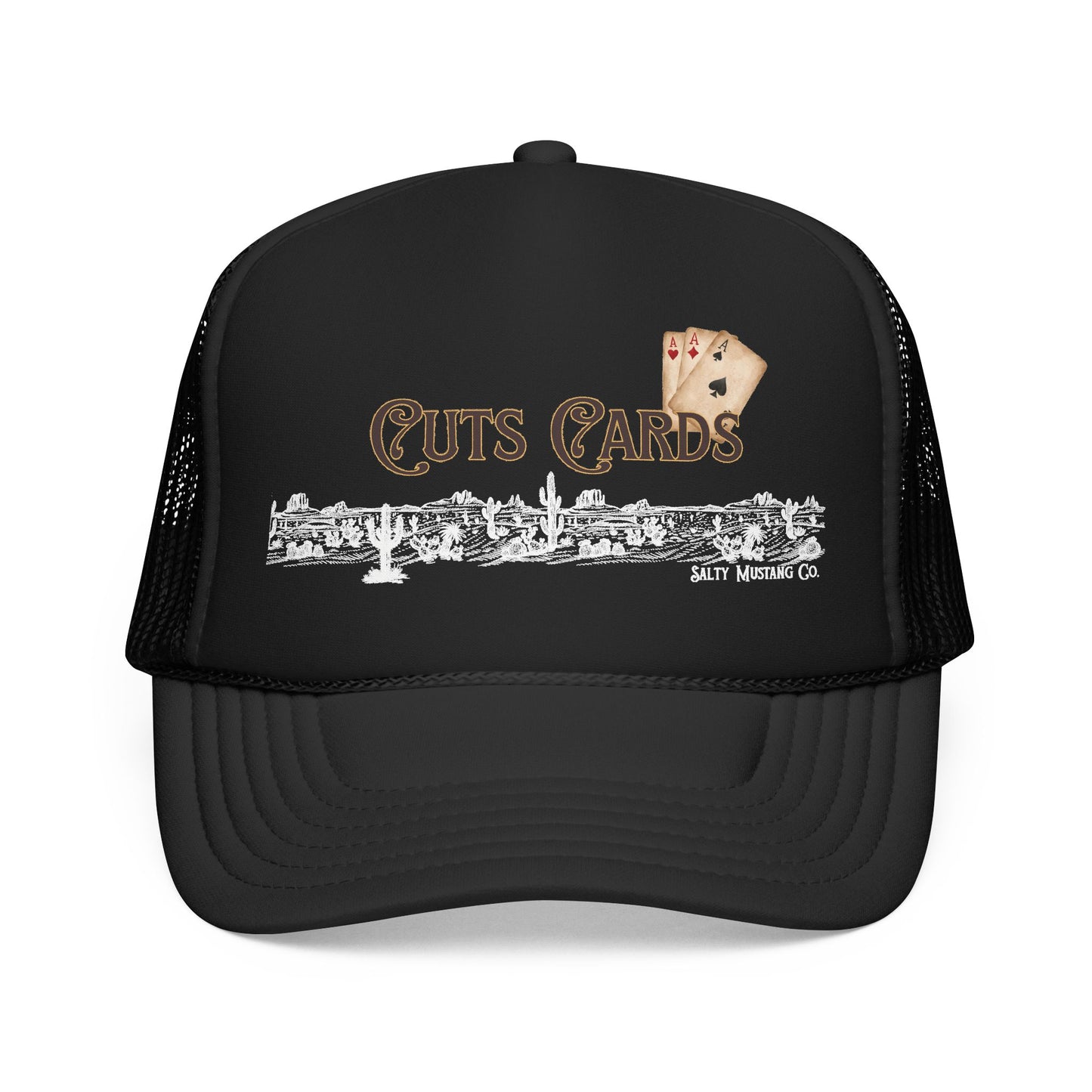 Cuts Cards Foam Trucker Hat