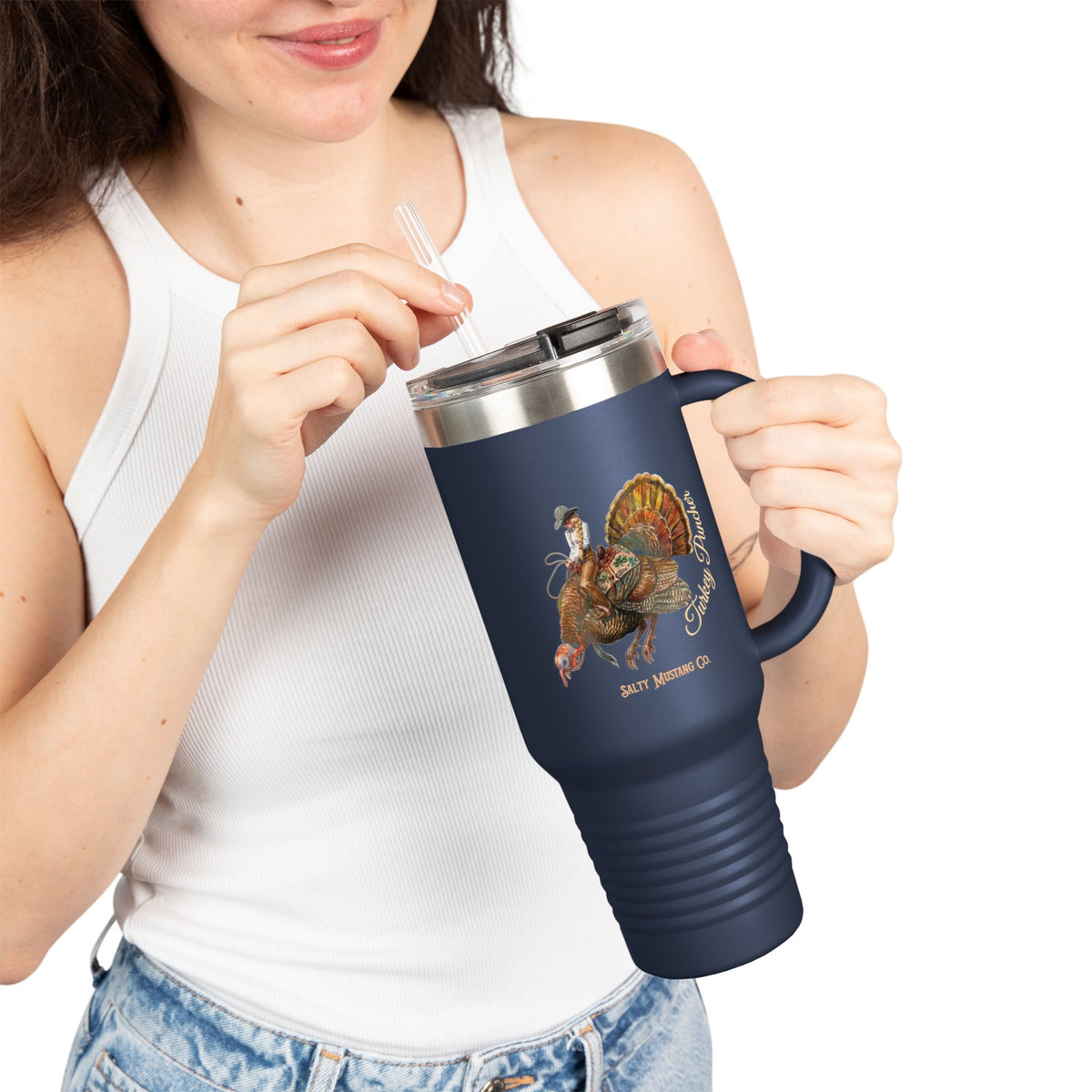 Turkey Puncher Insulated Tumbler, 40oz