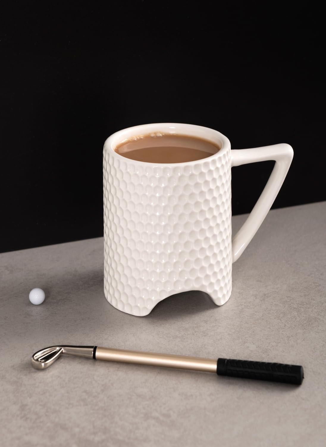 Golf Putting Mug Set ⛳ Funny Gift w/ Mini Ball, Club Pen – Perfect for Golfers!