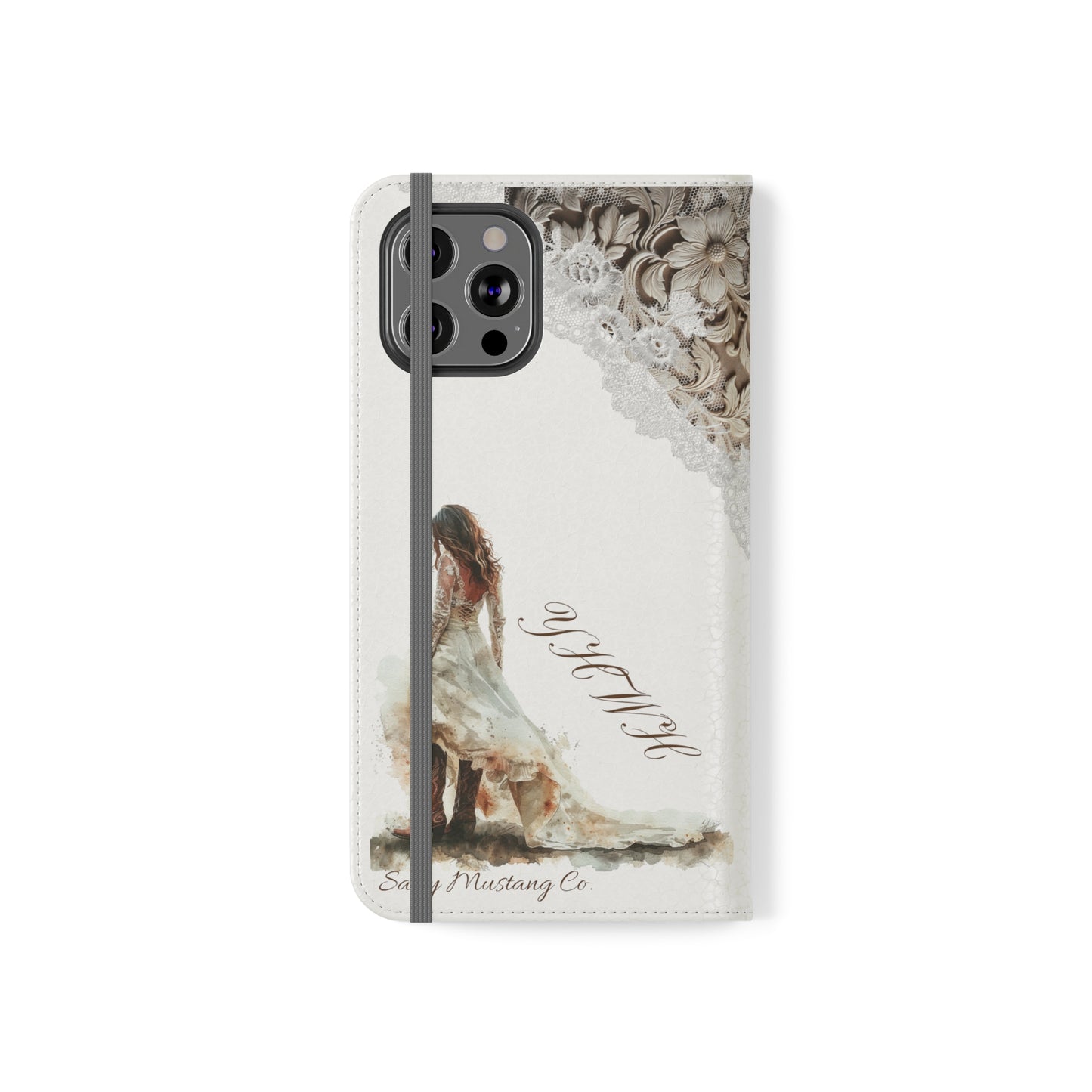 Leather & Lace YHWH Flip Cases (Samsung AND iPhone)