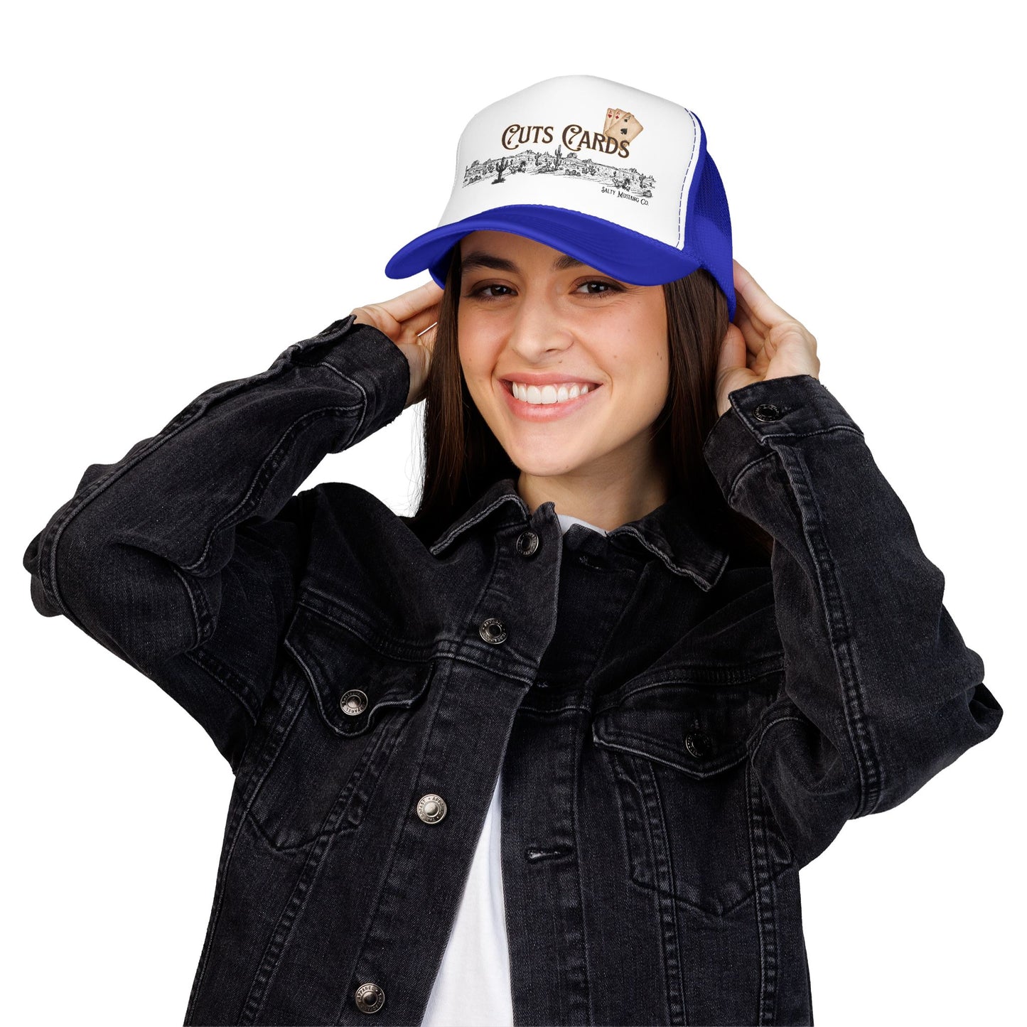 Cuts Cards Foam Trucker Hat