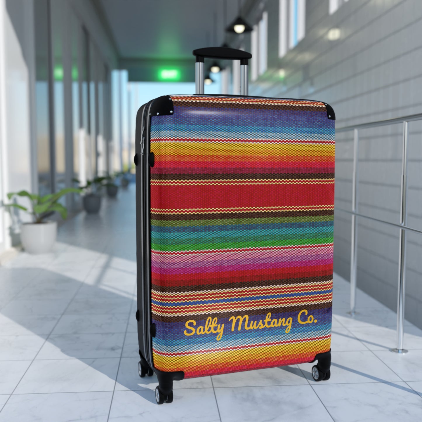 Southwest Trio Pattern Suitcase (3 Pattern Options)